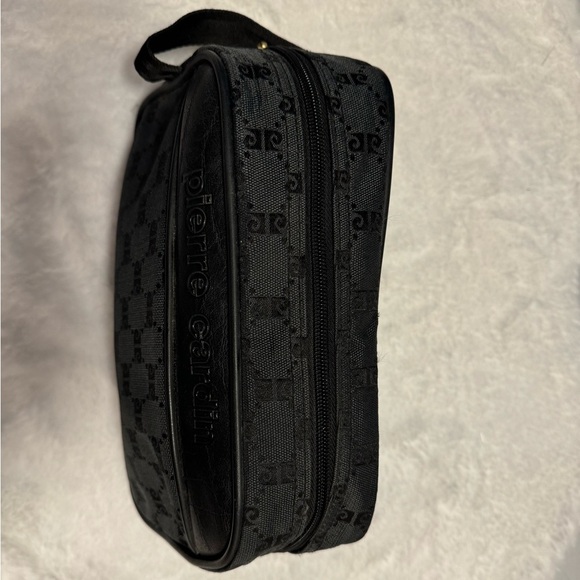 Pierre Cardin Classic Logo Toiletry Bag Cosmetic Case Vintage Unisex Travel 11x7 - Picture 4 of 16